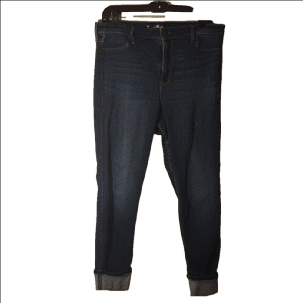 Hollister plus size ultra highrise crop jean leggings,Advanced stretch. Size 17 - Picture 1 of 10